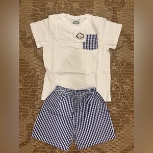 NWT boys Smocked Threads by Cecil and Lou shirt and shirt set.